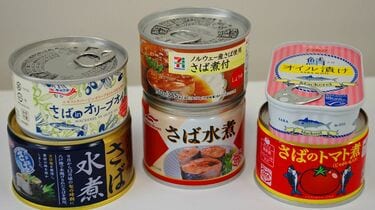 サバ缶×10他、加工食品23点‼️