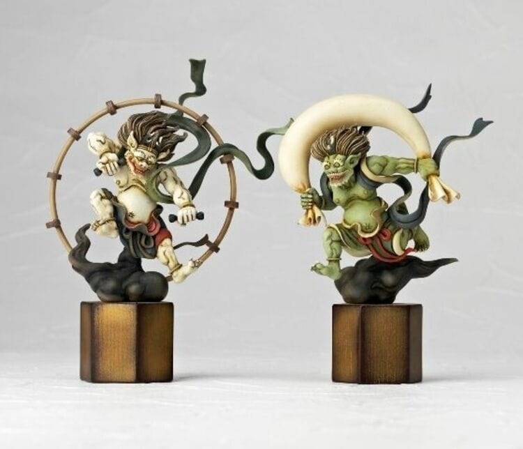 東京国立博物館　公式フィギュア　風神　雷神　セット 海洋堂 東京国立博物館公式フィギュア風神、雷神 セット