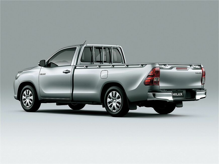 2015年にタイで発表されたトヨタ「ハイラックス」（写真：トヨタ自動車）