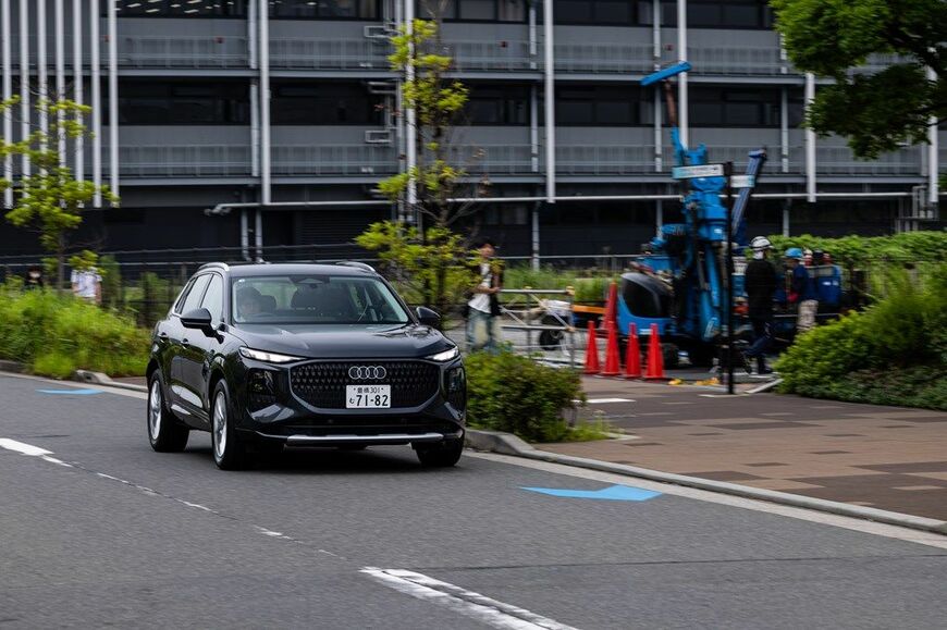 3代目にフルモデルチェンジしたアウディの新型「Q3」（写真：三木 宏章）
