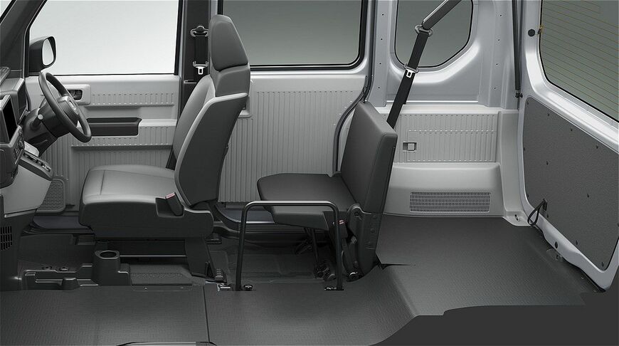 ホンダ「N-VAN e:」のディテール（写真：三木宏章）