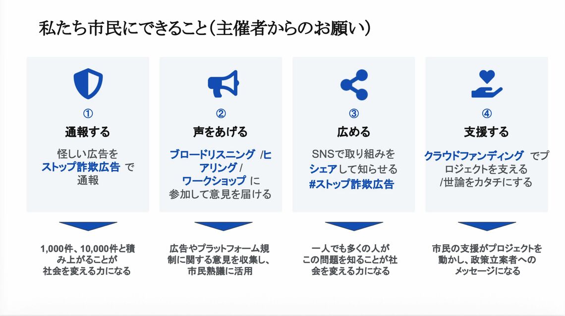 通報や、議論が世界を変える力になる。インターネットの影響で分断が進む世界を、インターネットの力で改善しようというわけだ（画像：DD2030）