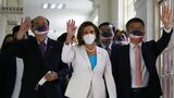 台湾を訪れているアメリカのナンシー・ペロシ下院議長（写真：I-Hwa Cheng／Bloomberg）