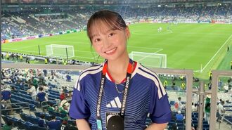 影山優佳　サッカー　ワールドカップ