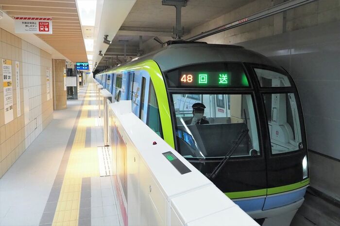 延伸に備えて導入された新車両の3000A系