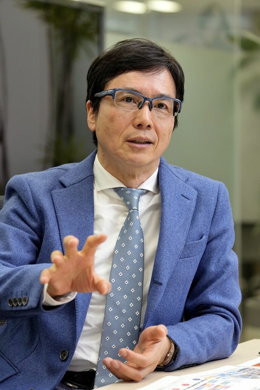 菊地修一（きくち・しゅういち）：1960年4月生まれ。1984年株式会社リクルート（現株式会社リクルートホールディングス）入社、2001年住宅情報編集長に就任、2003年スターツ出版入社、事業企画部長、2004年代表取締役社長に就任（撮影：梅谷秀司）