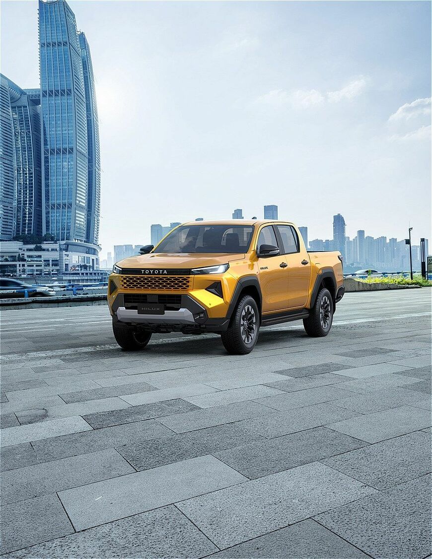 新型トヨタ「ハイラックス」の日本仕様・プロトタイプ（写真：トヨタ自動車）