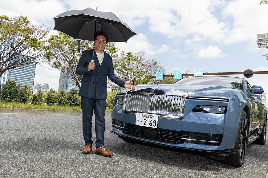 ロールス・ロイス「スペクター」（写真：三木宏章）