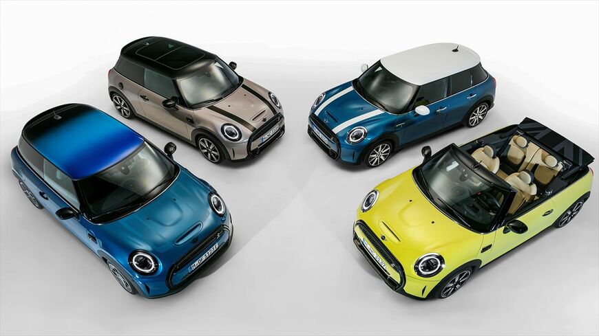 クラシックとモダンを融合したデザインで人気のMINI（写真：BMW GROUP）