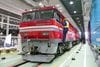 「EH800」は青函トンネル用の新型機関車だ