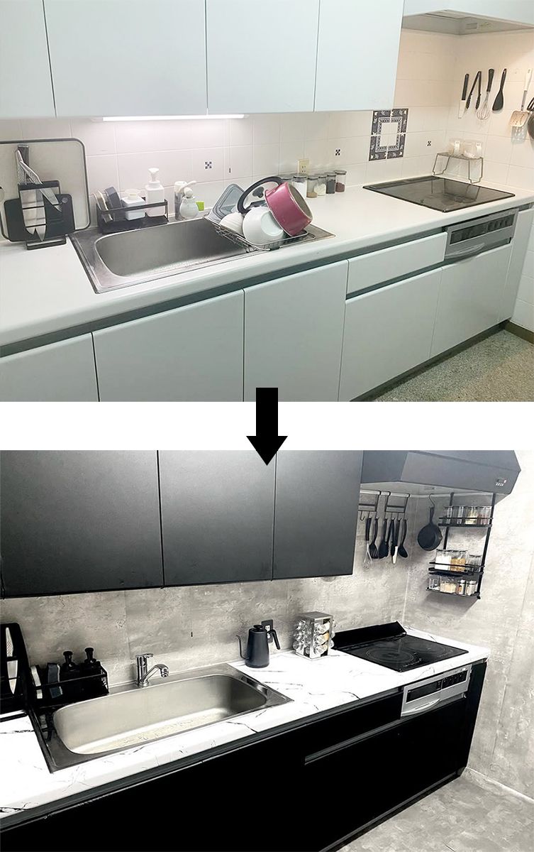 現役時代のキッチン