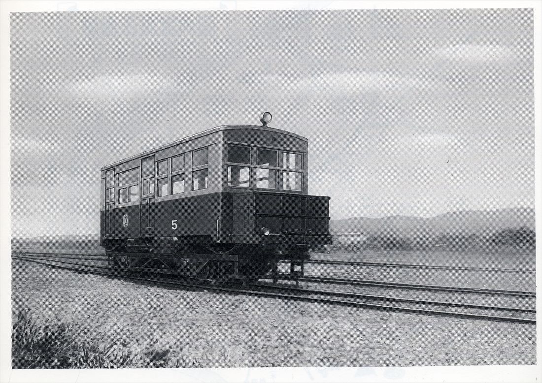 電化前の南越線を走ったガソリンカー（写真：福井鉄道）