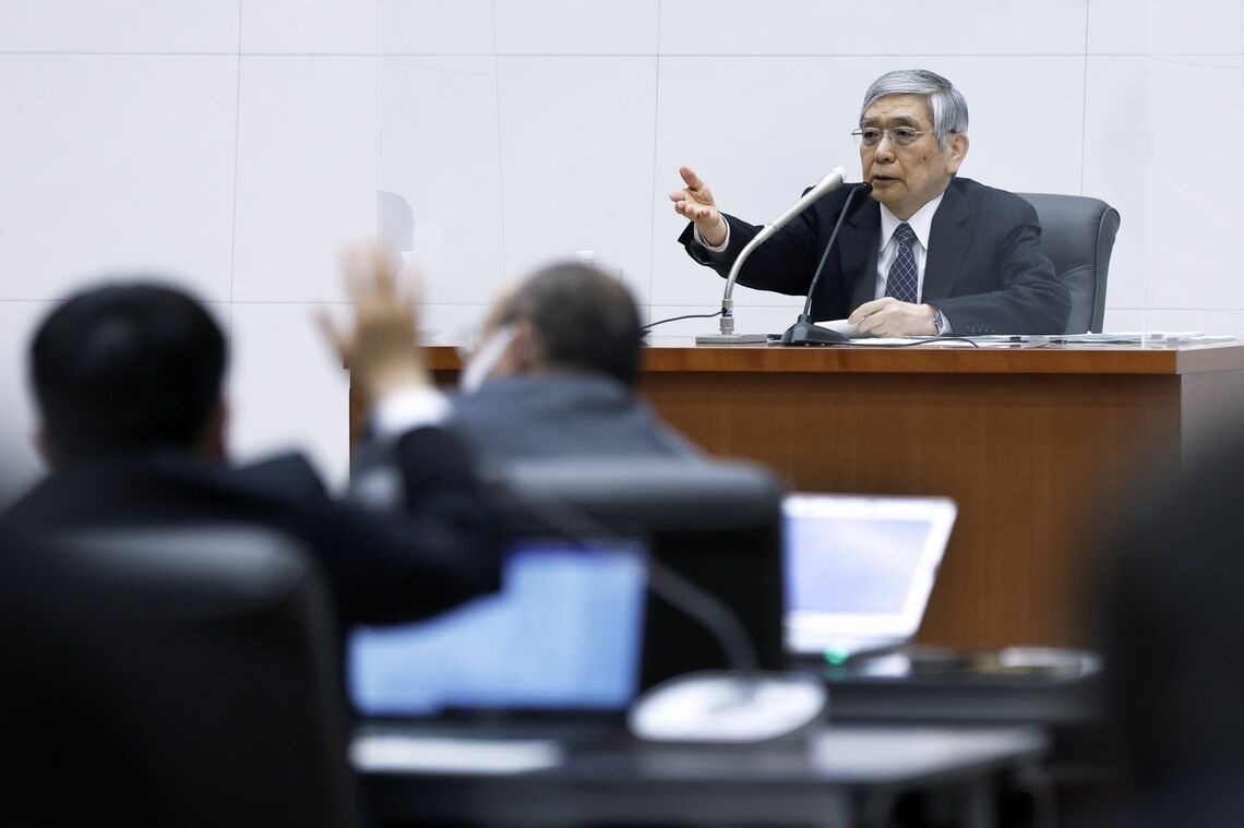 黒田東彦総裁 (6月17日)Photographer: Kiyoshi Ota/Bloomberg