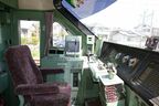 広々とした運転席