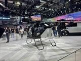 シャオペン（エアロHT）「ランドエアクラフトキャリア」に格納されるeVTOL（写真：小川フミオ）