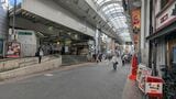 東武東上線大山駅南口。駅直結でアーケード街にアクセスできる（撮影筆者）