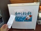 冷やしオシボリあります（筆者撮影）