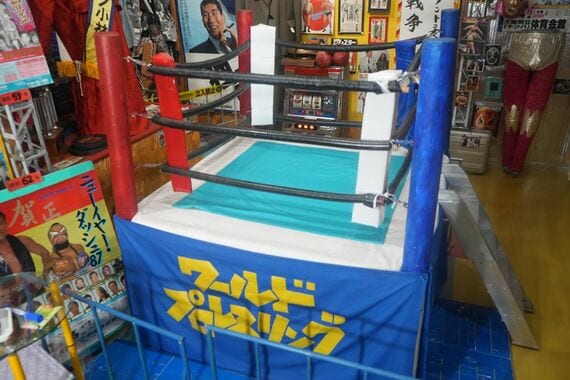 ミニチュアのプロレスリング