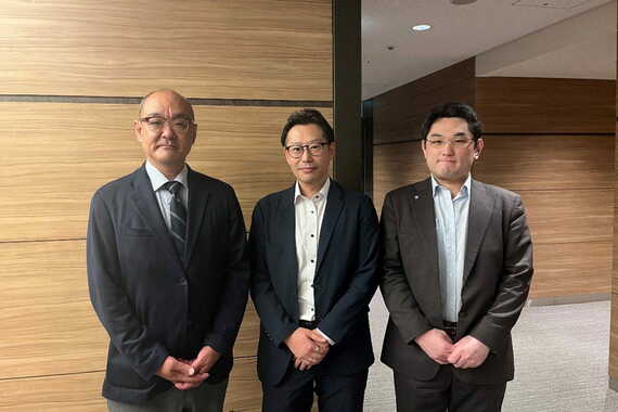 JNSAの神山 太朗氏、西浦 真一氏、三国 貴正氏