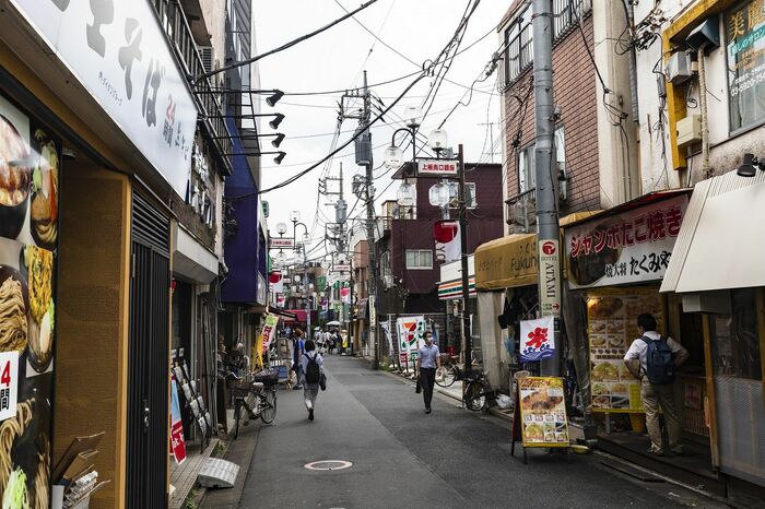 上板橋駅南口の商店街は地域連携モデル商店街に