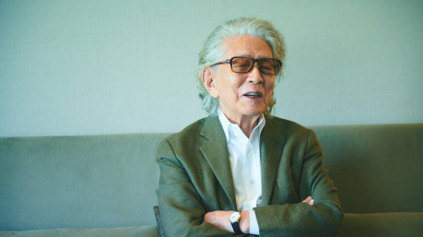 五木寛之さんに長引くコロナ禍への心構えを聞きました（撮影：岡本大輔）