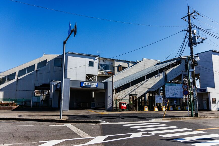武里駅外観