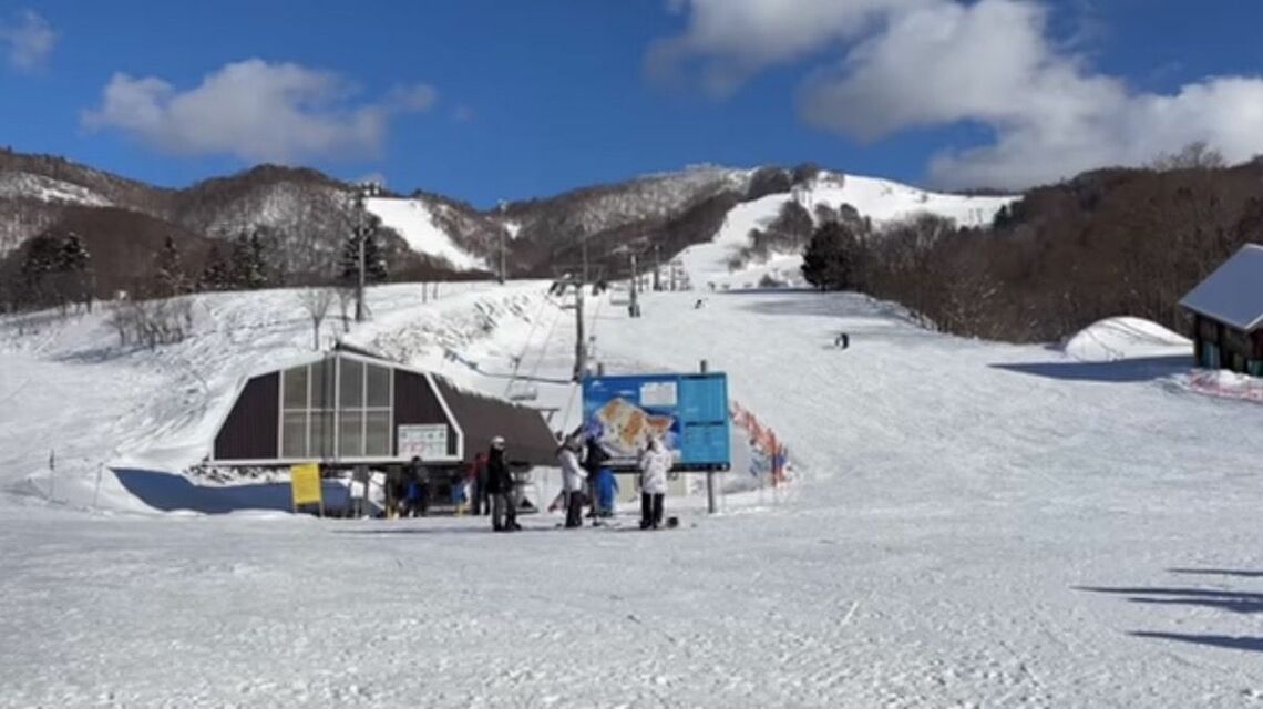2月の3連休中にもかかわらずスキー客はまばらだ（画像：【北海道】乗り物大好きチャンネル）