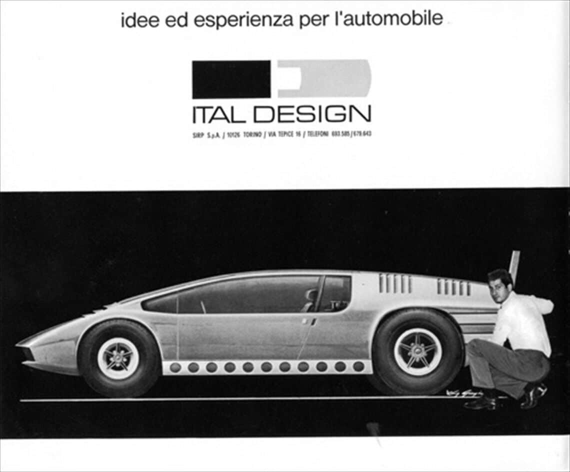 イタルデザイン初の作品「ビッザリーニ・マンタ」（写真：Hideyuki Miyakawa archive）