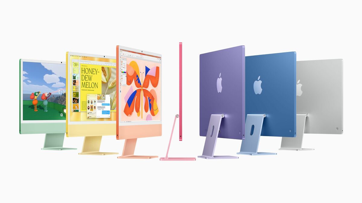 アップル新製品ラッシュ､24インチの新型｢iMac｣と､14インチ画面を搭載したエントリーモデルの｢MacBook Pro｣を発表 | 政治・経済・投資 | 東洋経済オンライン