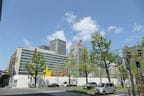 御堂筋越しに見た西地区