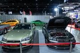バンコク・インターナショナル・オートサロン2022の会場内（筆者撮影）
