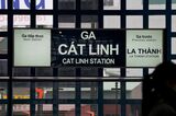 カットリン駅の駅名標（写真：Shimpei）