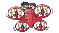 【漫画】小学生でもわかる！ドローンのチョロいしくみ タクシー代わりにドローンに乗る日も近いか