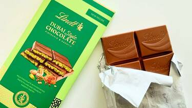 日本未発売】元祖ドバイチョコレート！1番人気2種の3枚ずつ合計