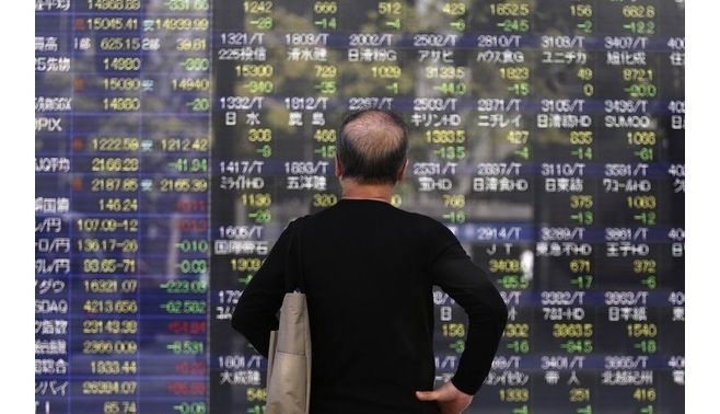 日経平均5日続伸､1万7854円で終了