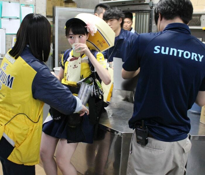 水分補給も忘れない
