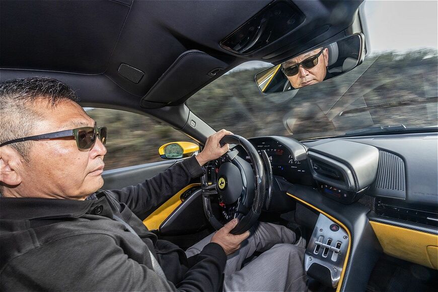 フェラーリの新型車「849テスタロッサ」（写真：Ferrari Japan）