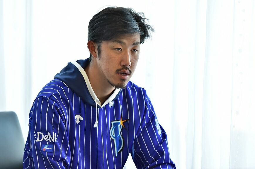 二度目の戦力外通告を受けた時を振り返る中後悠平。『プロ野球戦力外通告～クビを宣告された男達』（TBS系）は12月30日（日）夜11時から放送です（写真：TBSテレビ提供）