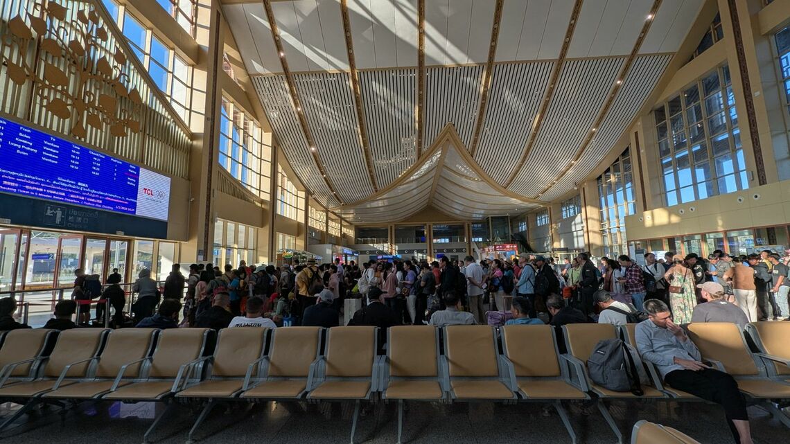 1月2日は中国人旅行者でごった返していた。