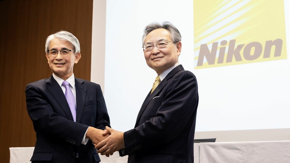 ニコン社長交代会見