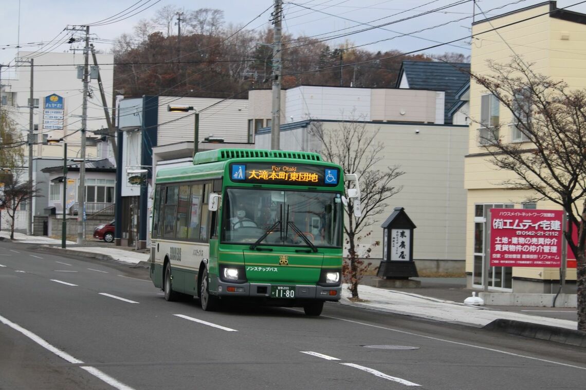 道南バス伊達大滝線