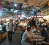 屋台で夜ご飯（著者撮影）