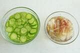 野菜が水を吸ってパリパリに