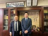 川口市立北中学校・現校長の三浦伸之氏と教頭の菅久徳氏