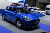 バンコク・インターナショナル・オートサロン2022の会場内（筆者撮影）