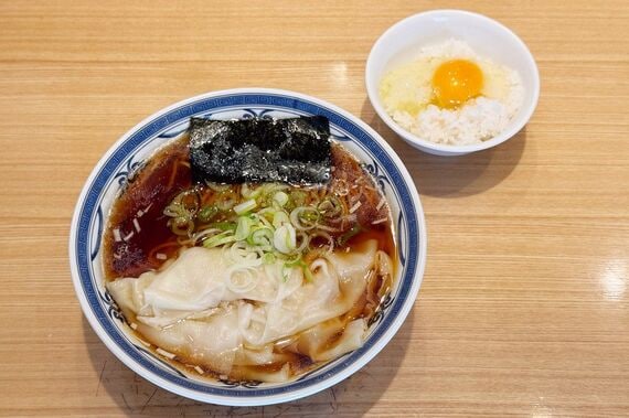 朝らー専用 ワンタン中華そば（ワンタン5個入り）