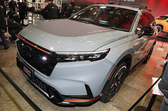 CR-VトレイルスポーツHRCコンセプト（写真：筆者撮影）