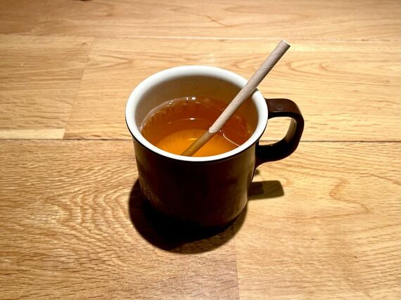 キッズ用のアップルジュース