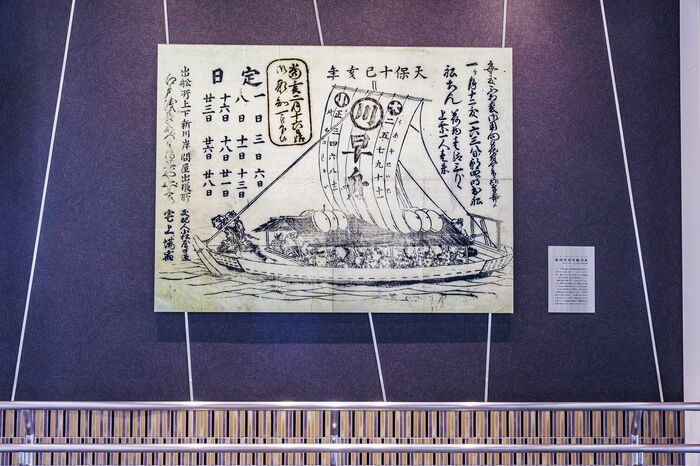 新河岸の絵