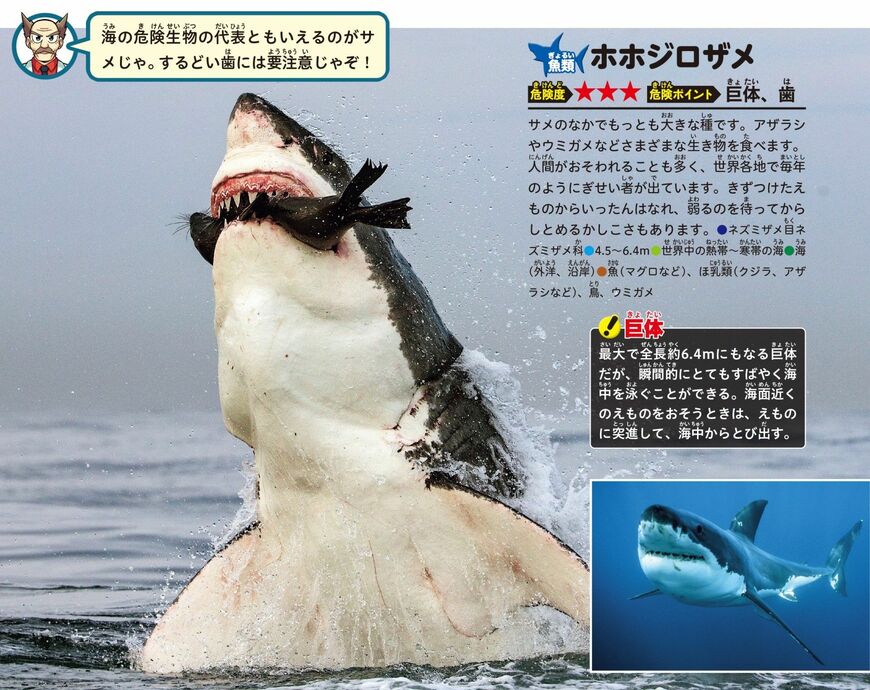 （出所：『角川の集める図鑑GET！ 危険生物』）